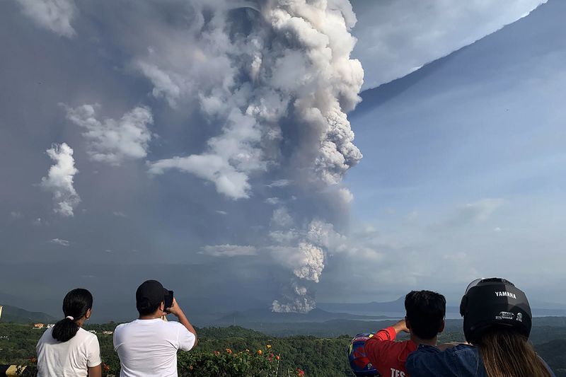 塔爾火山最新動態(tài)，地質(zhì)奇跡蘇醒的震撼見證